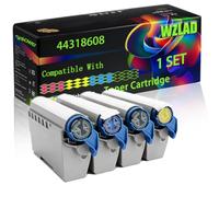 WZLAD 44318608 Compatible for Okidata OKI Toner Cartridge (BCMY) | 44318608 Compatible for Okidata OKI Toner Cartridge with Chip C710N C710DN C710DTN C711N C711DN C711DTN Printers