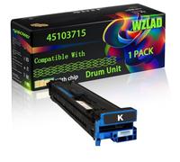 WZLAD 45103715 Compatible for Okidata OKI Drum Unit (1BK) | 45103715 Compatible for Okidata OKI Drum Unit with Chip C911dn C931DN C941DN C931e C941e C942 Printers