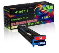 WZLAD 45103715 Compatible for Okidata OKI Drum Unit (1M) | 45103715 Compatible for Okidata OKI Drum Unit with Chip C911dn C931DN C941DN C931e C941e C942 Printers