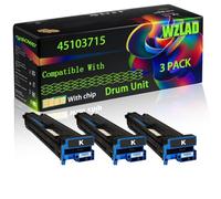 WZLAD 45103715 Compatible for Okidata OKI Drum Unit (3BK) | 45103715 Compatible for Okidata OKI Drum Unit with Chip C911dn C931DN C941DN C931e C941e C942 Printers
