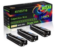 WZLAD 45103716 45103715 45103714 45103713 Compatible for Okidata OKI (3BK) | 45103716 45103715 45103714 45103713 Compatible for Okidata OKI Drum Unit with Chip C911 C911DN C911E C931 C931DN C931E C941