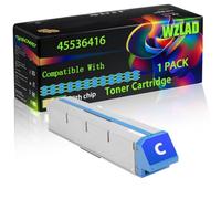 WZLAD 45536416 Compatible for Okidata OKI Toner Cartridge (1C) | 45536416 Compatible for Okidata OKI Toner Cartridge with Chip C911 C911dn C931e C931dn C941e C941dn C942dn Printers