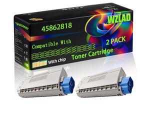 WZLAD 45862818 Compatible for Okidata OKI Toner Cartridge (2BK) | 45862818 Compatible for Okidata OKI Toner Cartridge with Chip MC873DN MC873DNCT MC873DNV MC883dnctw MC883dnv Printers