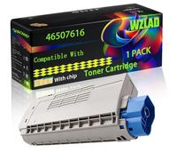 WZLAD 46507616 Compatible for Okidata OKI Toner Cartridge (1Y) | 46507616 Compatible for Okidata OKI Toner Cartridge with Chip C712n C712dn Printers