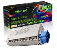 WZLAD 46861308 Compatible for Okidata OKI Toner Cartridge (1BK) | Compatible for Ricoh MP4054SP 4055 5054SP 5055 6054SP Printers, High Yield 120000 Pages, with Chip, High-Definition Printing