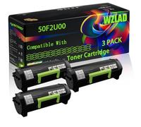 WZLAD 50F2U00 Compatible for Lexmark Toner Cartridge (3BK) | 50F2U00 Compatible for Lexmark Toner Cartridge with Chip MS510 MS610 Printers
