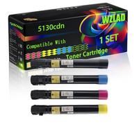 WZLAD 5130cdn Compatible for Dell Toner Cartridge (BCMY)