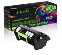 WZLAD 51B0HA0 Compatible for Lexmark Toner Cartridge (1BK) | Compatible for Ricoh MP4054SP 4055 5054SP 5055 6054SP Printers, High Yield 120000 Pages, with Chip, High-Definition Printing