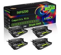 WZLAD 56F0Z00 Compatible for Lexmark Drum Unit (4BK) | 56F0Z00 Compatible for Lexmark Drum Unit with Chip B2546dn B2546dw B2650ade B2650dn MB2650adwe B2650dw Printers