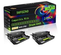 WZLAD 56F0ZA0 Compatible for Lexmark Drum Unit (2BK) | 56F0ZA0 Compatible for Lexmark Drum Unit with Chip B2650ade MB2650ade MB2650adwe B2650dn B2650dw Printers