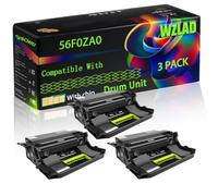WZLAD 56F0ZA0 Compatible for Lexmark Drum Unit (3BK) | 56F0ZA0 Compatible for Lexmark Drum Unit with Chip B2650ade MB2650ade MB2650adwe B2650dn B2650dw Printers