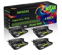 WZLAD 56F0ZA0 Compatible for Lexmark Drum Unit (4BK) | 56F0ZA0 Compatible for Lexmark Drum Unit with Chip B2650ade MB2650ade MB2650adwe B2650dn B2650dw Printers