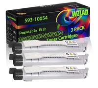 WZLAD 593-10054 Compatible for Dell Toner Cartridges (3BK)