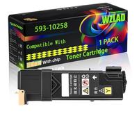 WZLAD 593-10258 593-10259 593-10261 593-10260 Compatible for Dell (1Y) | 593-10258 593-10259 593-10261 593-10260 Compatible for Dell Toner Cartridge with Chip 1320 1320c 1320cn Printers