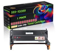 WZLAD 593-10289 593-10294 593-10296 593-10291 Compatible for Dell Toner Cartridge with Chip 3130 Printers (1 Pack Magenta)