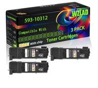 WZLAD 593-10312 Compatible for Dell Toner Cartridges (3BK)