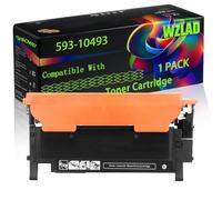 WZLAD 593-10493 593-10494 593-10495 593-10496 Compatible for Dell (1BK) | 593-10493 593-10494 593-10495 593-10496 Compatible for Dell Toner Cartridge with Chip 1230C 1230CN 1235C 1235cn Printers