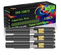 WZLAD 593-10873 Compatible for Dell Toner Cartridges (3BK)