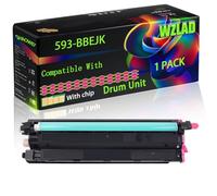 WZLAD 593-BBEJK Compatible for Dell Drum Unit with Chip C 2660dn C 3760n C 2665dnf C 3765dnf C Printers (1 Pack Magenta)