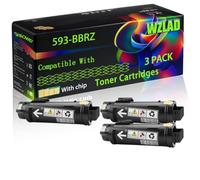WZLAD 593-BBRZ Compatible for Dell Toner Cartridges (3BK)