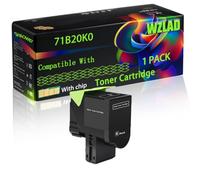 WZLAD 71B20K0 Compatible for Lexmark Toner Cartridge (1BK)