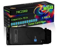 WZLAD 74C2SK0 74C2SC0 74C2SM0 74C2SM0 Compatible for Lexmark Toner (1C) | 74C2SK0 74C2SC0 74C2SM0 74C2SM0 Compatible for Lexmark Toner Cartridge with Chip CS720 CS725 CX725 Printers