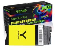 WZLAD 75B20K0 75B20C0 75B20M0 75B20Y0 Compatible for Lexmark Toner (1Y) | 75B20K0 75B20C0 75B20M0 75B20Y0 Compatible for Lexmark Toner Cartridges with Chip CS727de CS728de CX727de Printers