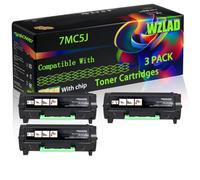WZLAD 7MC5J Compatible for Dell Toner Cartridges (3BK) | 7MC5J Compatible for Dell Toner Cartridges with Chip B 2360d B 3465dnf B 2360dn B 3460dn Printers