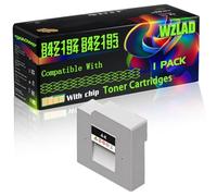 WZLAD 842192 842195 842194 842193 Compatible for Ricoh Toner Cartridges with Chip MP C6500 C6503 C6503SP C6503SPf C8003 Printers (1 Pack Black)