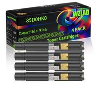 WZLAD 85D0HK0 85D0HC0 85D0HM0 85D0HY0 Compatible for Lexmark Toner (4BK) | 85D0HK0 85D0HC0 85D0HM0 85D0HY0 Compatible for Lexmark Toner Cartridges with Chip CX930 dse CX930 Series CX931 dse CX931