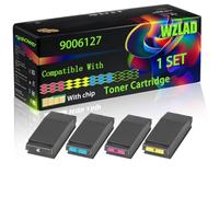 WZLAD 9006127 Compatible for Okidata OKI Toner Cartridge (BCMY) | 9006127 Compatible for Okidata OKI Toner Cartridge with Chip C650 C650dn Printers