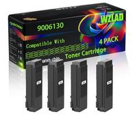 WZLAD 9006130 9006127 9006128 9006129 Compatible for Okidata OKI (4BK) | 9006130 9006127 9006128 9006129 Compatible for Okidata OKI Toner Cartridge with Chip C650 C650 C650dn Printers