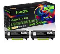 WZLAD B5460DN Compatible for Dell Toner Cartridge (2BK)