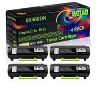 WZLAD B5460DN Compatible for Dell Toner Cartridge (4BK)