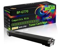 WZLAD BP-GT70 Compatible for Sharp Toner Cartridge (1BK) | BP-GT70 Compatible for Sharp Toner Cartridge with Chip BP-50C26 BP-50C31 BP-50C36 BP-50C45 BP-50C55 Printers