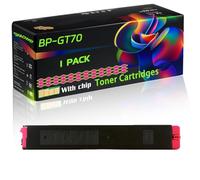 WZLAD BP-GT70 Compatible for Sharp Toner Cartridges with Chip BP-50C26 BP-50C55 BP-70C45 BP-50C31 Printers (1 Pack Magenta)