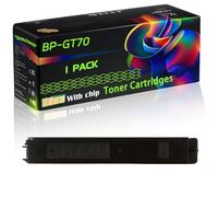 WZLAD BP-GT70 Compatible for Sharp Toner Cartridges with Chip BP-70C55 BP-50C36 BP-70C31 BP-70C65 BP-50C45 Printers (1 Pack Black)