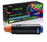 WZLAD C-EXV-20 Compatible for Canon Toner Cartridges (1C) | C-EXV-20 Compatible for Canon Toner Cartridges with Chip imagePRESS C 6011 Series C 6011 VPS C 7000 VP C