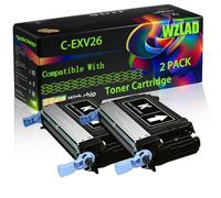 WZLAD C-EXV26 Compatible for Canon Toner Cartridge (2BK) | C-EXV26 Compatible for Canon Toner Cartridge with Chip iRC1021 iRC1021i iRC1028i iRC1028iF Printers
