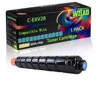 WZLAD C-EXV28 Compatible for Canon Toner Cartridge (1C) | C-EXV28 Compatible for Canon Toner Cartridge with Chip imageRUNNER IR-C5250 C5255 C5051 C5045 Printers