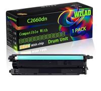 WZLAD C2660dn Compatible for Dell Drum Unit (1BK) | C2660dn Compatible for Dell Drum Unit with Chip C2660dn C2665dnf Printers