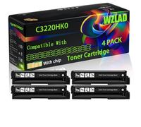 WZLAD C3220HK0 C3220HC0 C3220HM0 C3220HY0 Compatible for Lexmark (4BK) | C3220HK0 C3220HC0 C3220HM0 C3220HY0 Compatible for Lexmark Toner Cartridge with Chip C3326dw C3426dw MC3426adw MC3426i