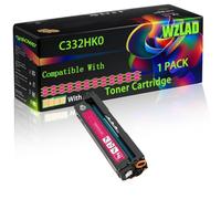 WZLAD C332HK0 C332HC0 C332HM0 C332HY0 Compatible for Lexmark Toner (1M)