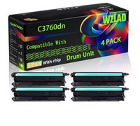 WZLAD C3760dn Compatible for Dell Drum Unit (4BK) | C3760dn Compatible for Dell Drum Unit with Chip C3760dn C3760dnf C3760n C3765dnf Printers