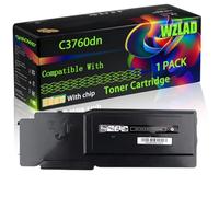 WZLAD C3760dn Compatible for Dell Toner Cartridge (1BK)