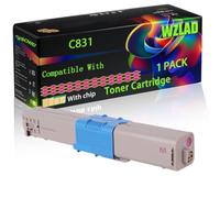 WZLAD C831 Compatible for Okidata OKI Toner Cartridge (1M) | C831 Compatible for Okidata OKI Toner Cartridge with Chip C831 C831cdtn C831dn C831n C841 C841cdtn C841dn C841n Printers