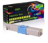 WZLAD C831 Compatible for Okidata OKI Toner Cartridge (1Y) | C831 Compatible for Okidata OKI Toner Cartridge with Chip C831 C831cdtn C831dn C831n C841 C841cdtn C841dn C841n Printers