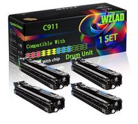 WZLAD C911 Compatible for Okidata OKI Drum Unit (BCMY) | C911 Compatible for Okidata OKI Drum Unit with Chip C911 C911DN C911E C931 C931DN C931E C941 C941DN C941E C942 Printers