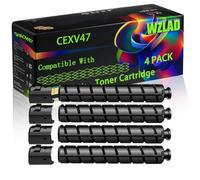 WZLAD CEXV47 Compatible for Canon Toner Cartridge (4BK)