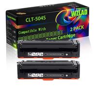 WZLAD CLT-504S Compatible for Samsung Toner Cartridge (2BK)